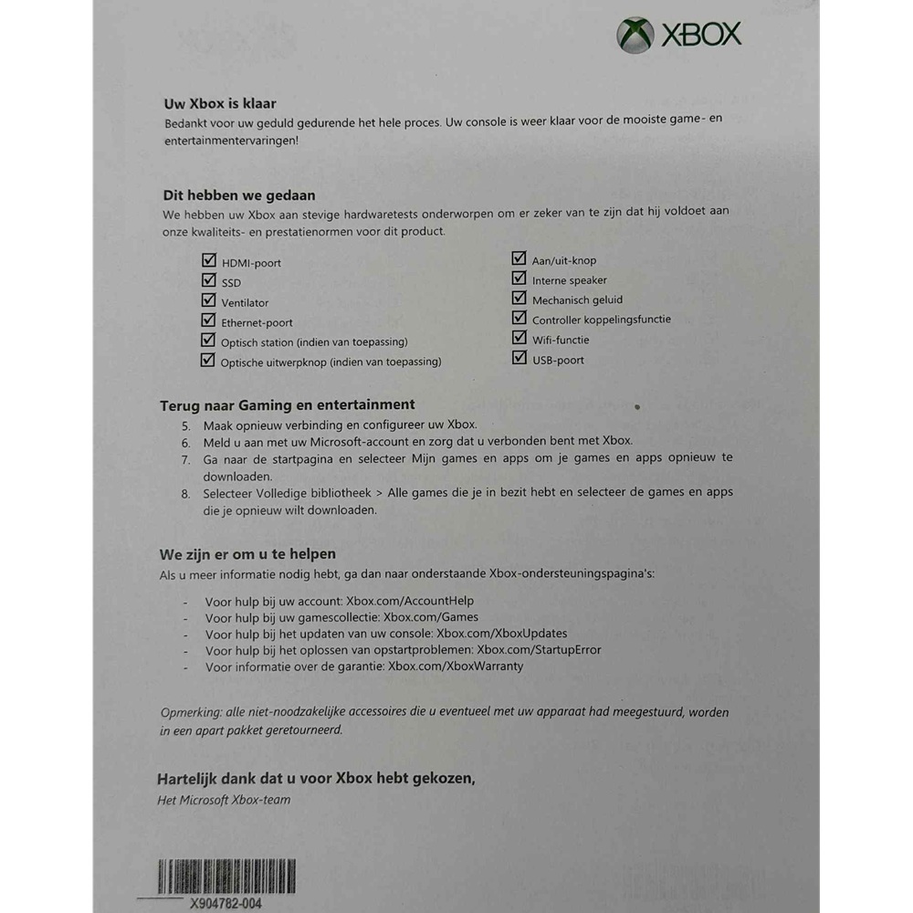 Xbox Series X Oficjalny Microsoft Refurbished Xbox Series X Oficjalny Microsoft Refurbished